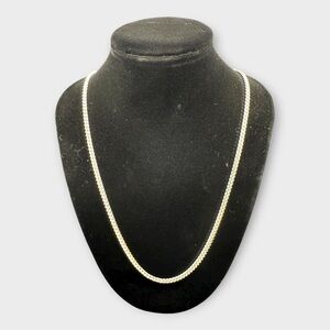 22” Sterling Silver Miami Cuban Link Chain Necklace